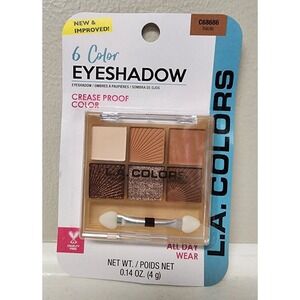 L. A. Colors 6 color Eyeshadow - Haute - NIP